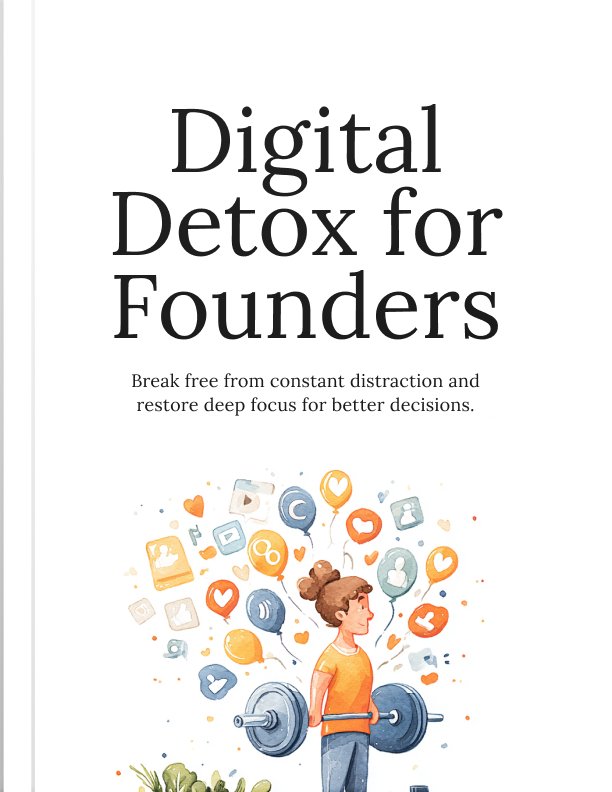 Digital Detox for Founders Ebook